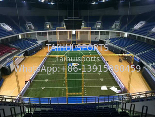 Futsal sahaları için kapalı yerlerde hafif yapay çim köpükle kaplama