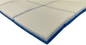 Patentli yapay çim alt katmanı 3 katmanlı laminatlı su drenajı yastığı FIFA standardı