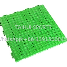 Yapay Çim / Spor Alanları için Yeşil 14mm Kauçuk Şok Yastığı
