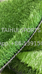 Yapay Çim Futbol Sporları Alanı için 50mm Çim Özel Gözenekli Tasarım