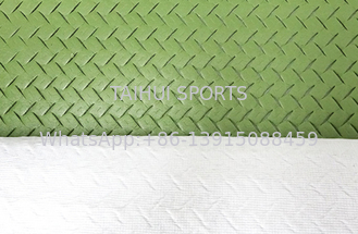 UV5000 Yeni Tarzı 8-20mm Poly Ethylene Shockpad Alt Katı Futbol/Rugby/Hokey Alanları için Bakım Serbest Ve Mükemmel UV Direnci