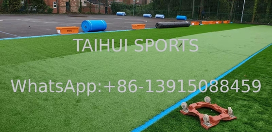 Köpük yapay çim şok yastığı alt katman Hockey Beyzbol Futbol saha için özelleştirilmiş rulo boyutu