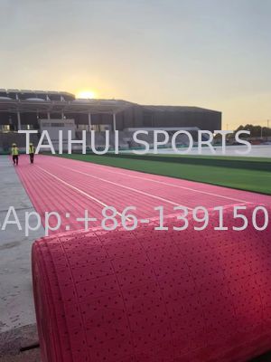 10mm 12mm XPE Köpük Şok Yastığı Futbol Futbol Sahası Yapay Çim
