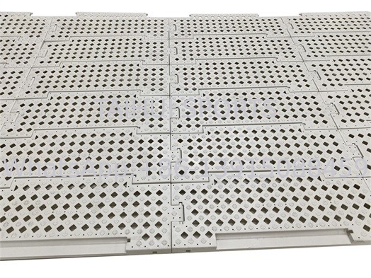 Bölünmüş Tip Bağlantılı Sentetik Kemer Şok Yastığı Basketbol Sahası Masa Tenisi Zemin 333.4mm Yükseklik 17mm Stadyum Sporları İçin