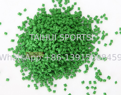 Anti UV Yapay Ot Doldurma TPE Granül Şok Emimi Futbol / Golf / Basketbol / Spor Salonu