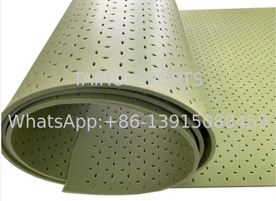 Şok Yastığı Alt katman Polyethylene Ekolojik Arkadaşça UV5000 Spor Alanı Yangın Engelleyici