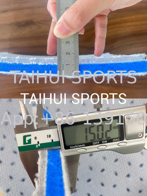 Futbol Sahası, Golf Sahası, Ragbi Sahası, Hokey Sahası İçin Lamine Kumaşlı 30-70kg/m3 Yoğunluklu Şok Pedi