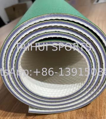 3.5mm-9.0mm kalınlığında Tenis sahaları/ basketbol/badminton/ voleybol yastıkları için spor zeminleri