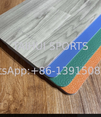 3.5mm-9.0mm kalınlığında Tenis sahaları/ basketbol/badminton/ voleybol yastıkları için spor zeminleri