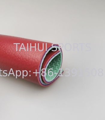 4.5mm 6mm 7mm 8mm kalınlığı Futsal mahkemeleri için PVC kapalı zeminler Kapalı spor zeminleri