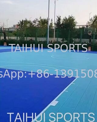 PVC Spor Döşeme Badminton Basketbol Masa Tenisi Kortları Çevre Dostu Özel Renk Kaymaz Şok Emme 4.5mm 6mm 7mm 8mm Kalınlık
