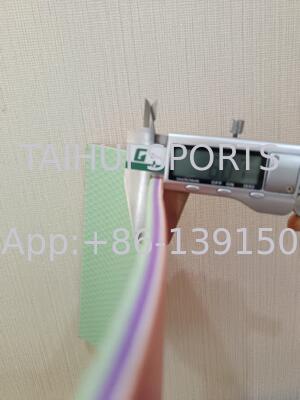 Çok Kullanımlı Badminton Zeminleri Modüler Dış Çevre Plastik Zemin Çamaşırları Badminton sahası için parket yüzey tedavisi Basketbol Tenis kortları