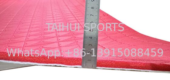 FIFA Underlay Patterned Shock Pad 8mm 10mm 12mm yapay çim altında kumaş ile Popüler Pattern