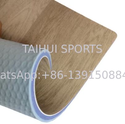 Kayma karşıtı şok emici vinil voleybol basketbol pickleball bahçe zemini