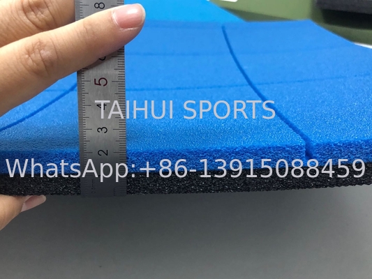 Futbol Rugby Hockey Alanları için 8mm-50mm Yapay Çim Şok Altı