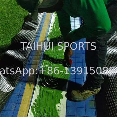 Yapay çim için özel şok yastığı yeraltı World Rugby sertifikalı