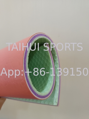 6mm Badminton Pvc Zemin Kelepçesi Yeşil/Mavi/Sarı/Kırmızı/ Gri Dışarıda İçeriye PVC Yer