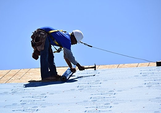 Su geçirmez köpük şok yastığı sentetik çatı alt örtüsü Alüminyum filmle özel basılı 2