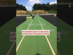 UV Dirençli Spor İnşaat Yapay çim Shockpad Alt katman
